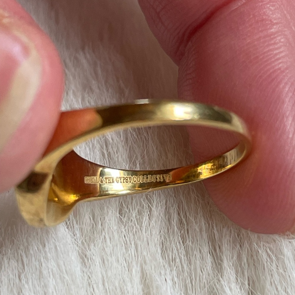 Spell | Gold Sagittarius Stargazer Zodiac Ring | 8 - Picture 9 of 13